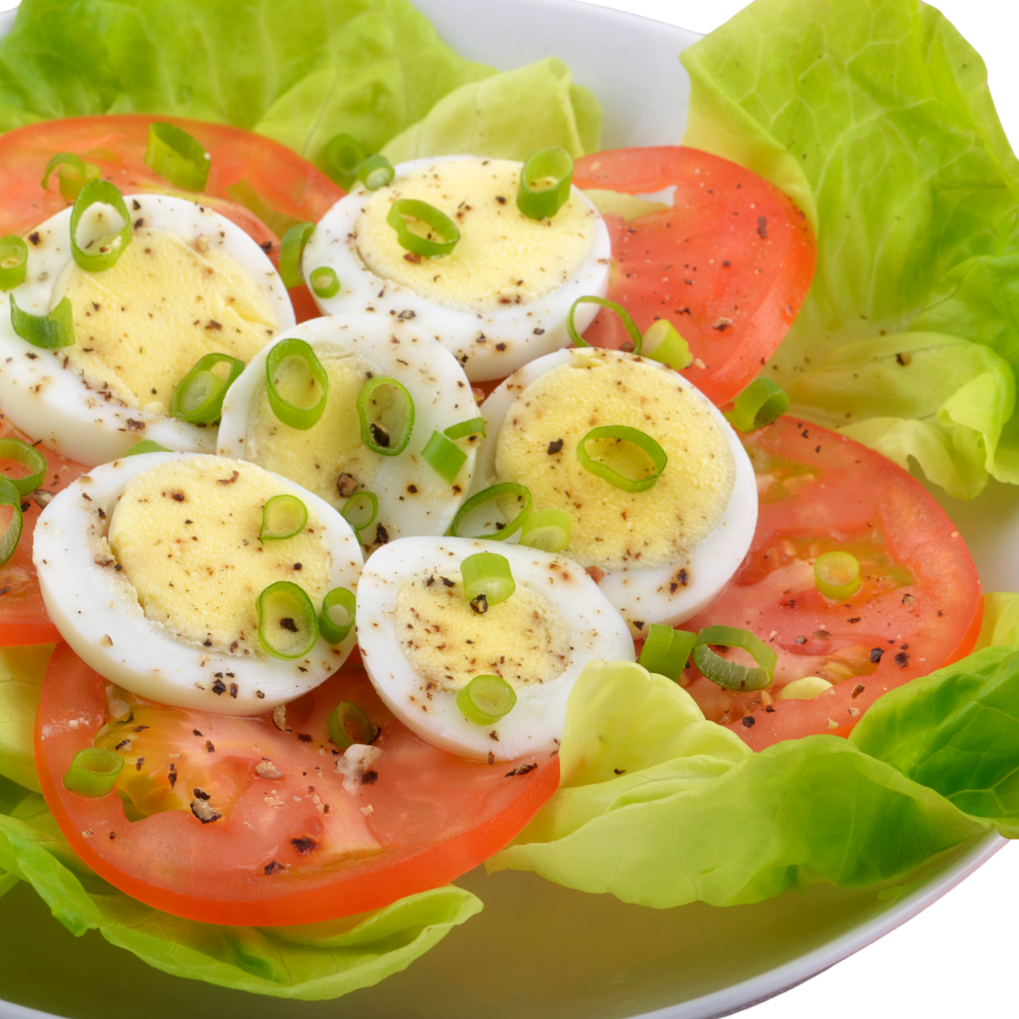 Mixed Green Egg A Scoop Salad